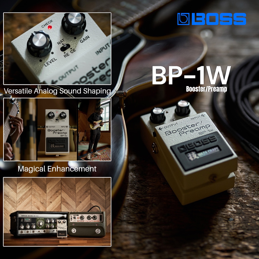 BOSS BP-1W Booster Preamp BOSS BP-1W Booster Preamp
